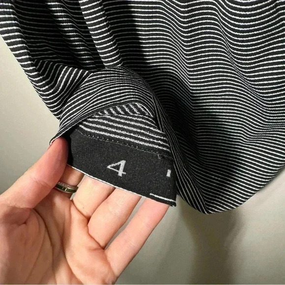 Lululemon Swiftly Tech Racerback White / Black  4 - Picture 10 of 10